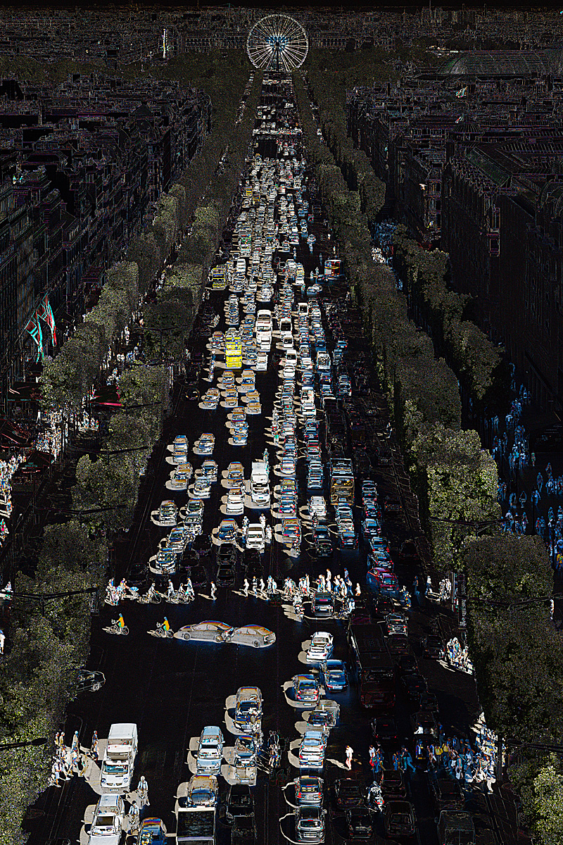 One seconde in Paris
